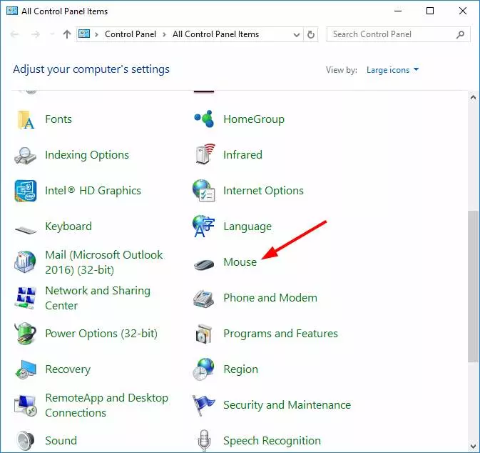 lenovo touchpad not working
